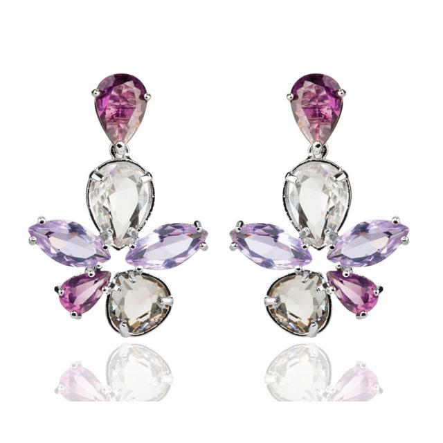 Heritage Purple Set medalion, cercei, inel by Borealy [6]