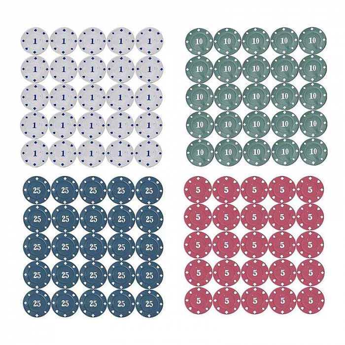 Cadoul Perfect: Set Jocuri All-in-One cu Șah, Poker, Cărți, Zaruri și 101 Jetoane [3]