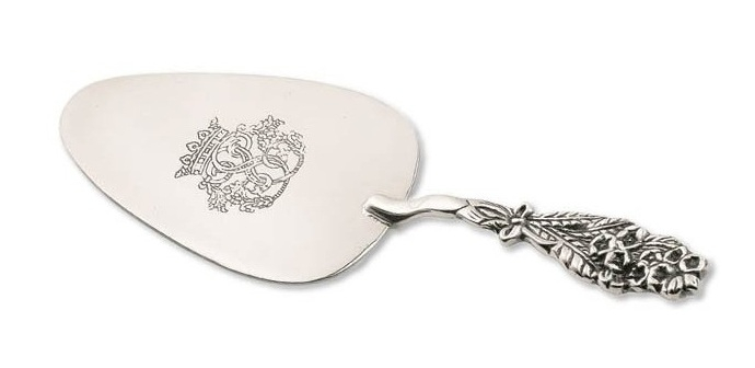 Paletă de Tort Silver, Sheffield by Chinelli - made in Italy - 13 cm [2]