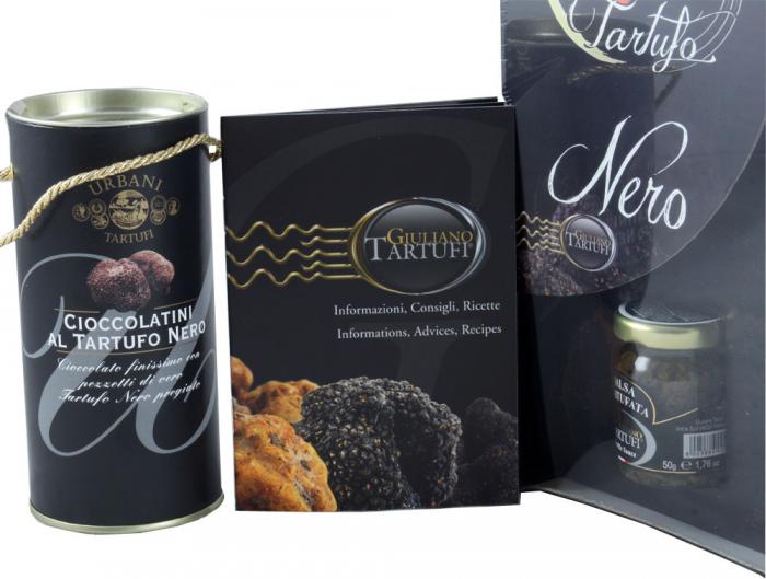 Royal Black Truffles Gift Set - cu Trufe de Padure Negre, made in Italy by Giuliano Tartufi [4]