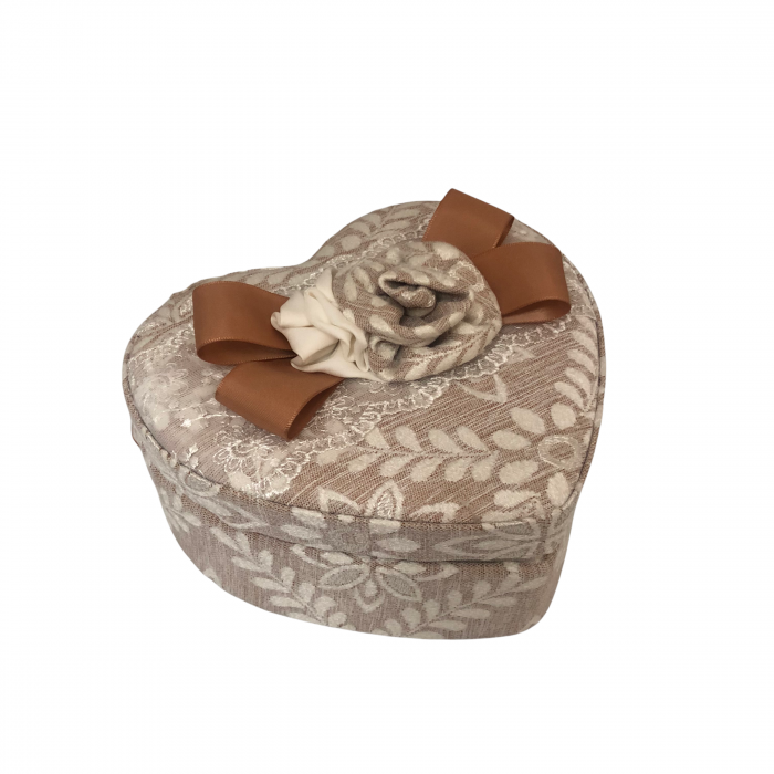 Cadou Cutie Bijuterii Inima & Cercei Gold Heart [5]