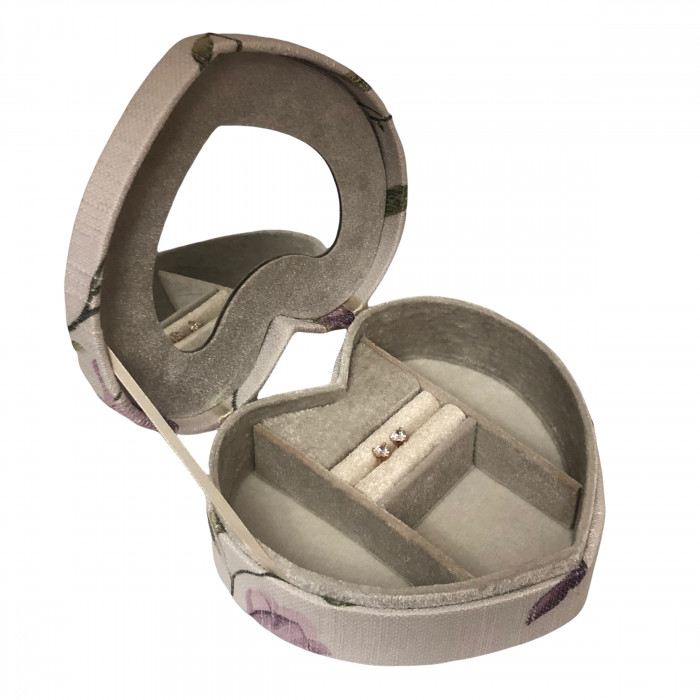 Cadou Cutie Bijuterii Inima & Cercei Gold Heart [3]