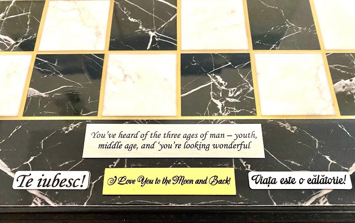 Personalizare GRATUITA cu Placuta Gravata cu mesajul dorit (1 placuta gratuita/comanda) + 3 zile lucratoare [2]