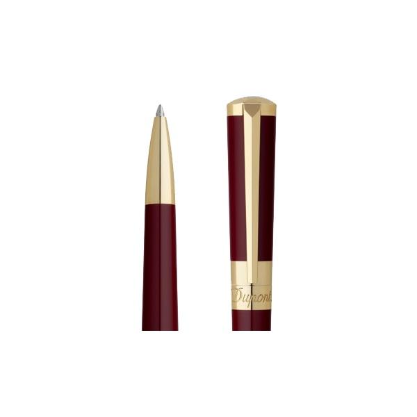Set Pix S.T. Dupont Liberte Red Lacquer Yellow Gold si Note Pad Burgundy Hugo Boss [3]