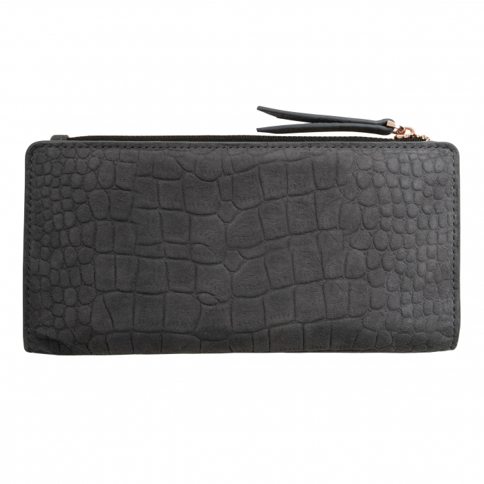 Portofel Lady Grey Ungaro Piele Naturala & Esarfa Matase Borealy [6]