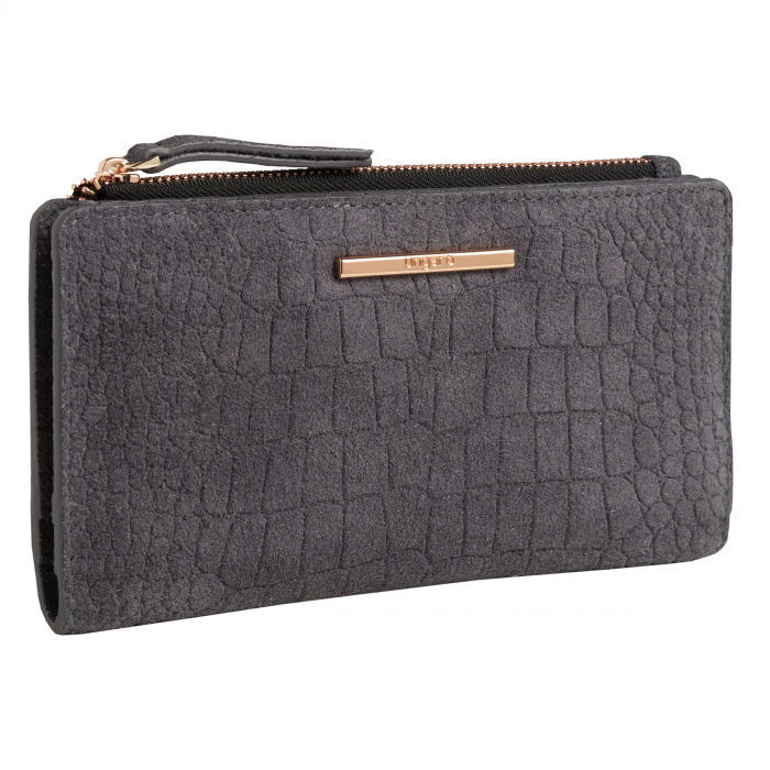 Portofel Lady Grey Ungaro Piele Naturala & Esarfa Matase Borealy [7]