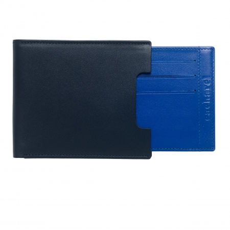 Portofel London Blue Cacharel piele naturala & Cravata Matase Borealy [4]