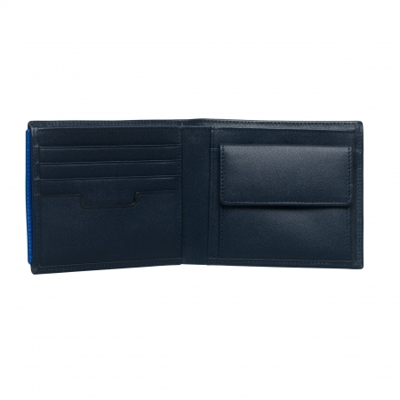 Portofel London Blue Cacharel piele naturala & Cravata Matase Borealy [9]