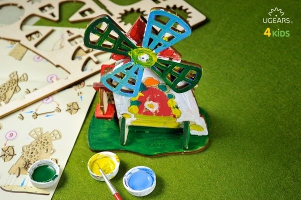 Puzzle din lemn Moara [2]