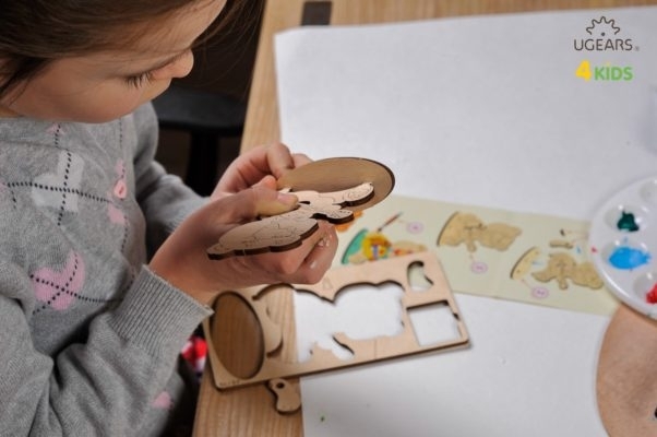 Puzzle din lemn Ursulet [3]