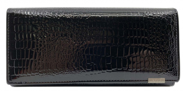 Elegant Glam Set Geanta, Portofel si Bratara Tennis Black Classic [5]