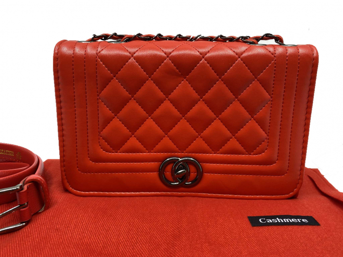 Red Winter Set Geanta, Curea si Esarfa Casmir [6]