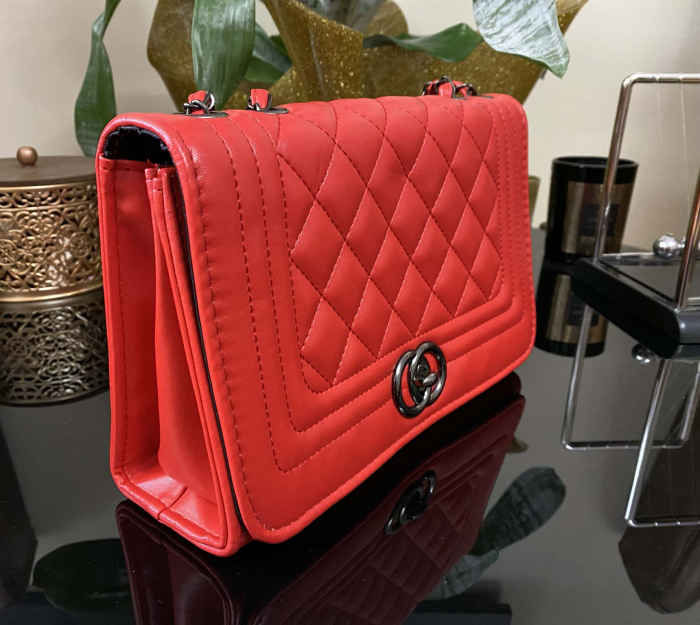 Red Winter Set Geanta, Curea si Esarfa Casmir [4]