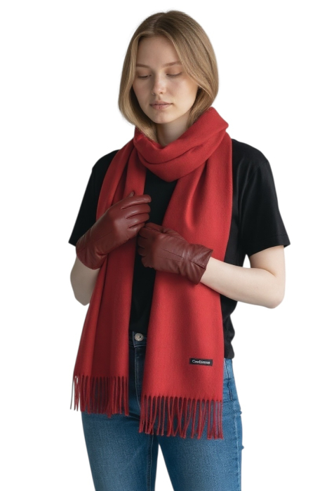 Vogue Manusi si Portofel Piele Naturala & Esarfa Casmir [3]