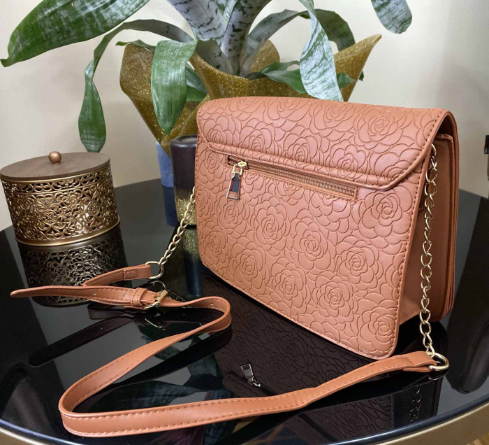 Winter Roses Set Geanta si Esarfa Casmir [7]