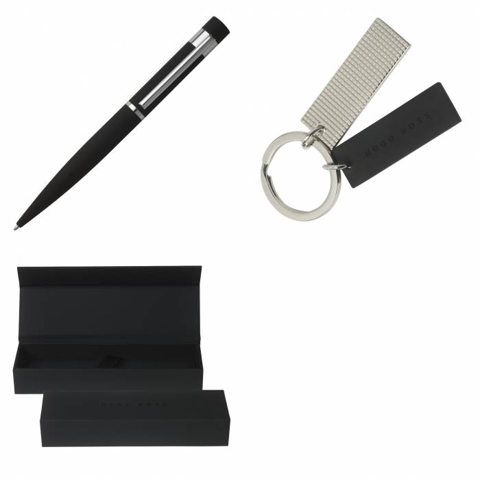 Set Roller Hugo Boss Black & Key Ring [8]