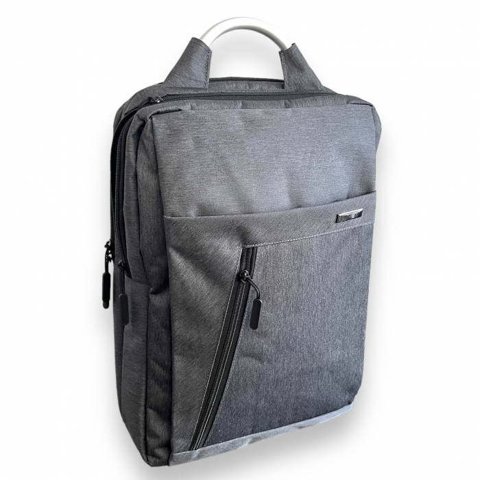 Rucsac Laptop Grey Antifurt, Impermeabil, Multifunctional & USB [4]