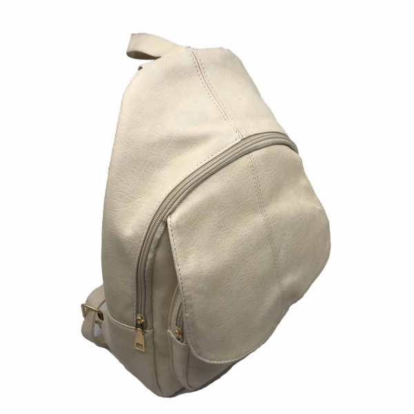 Rucsac dama Borealy, Essential Neutral, din piele ecologica [2]