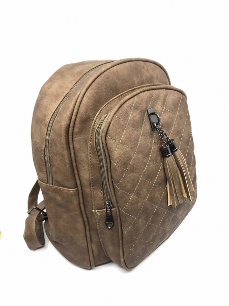 Rucsac dama Borealy, Go Hands-Free, din piele ecologica [2]