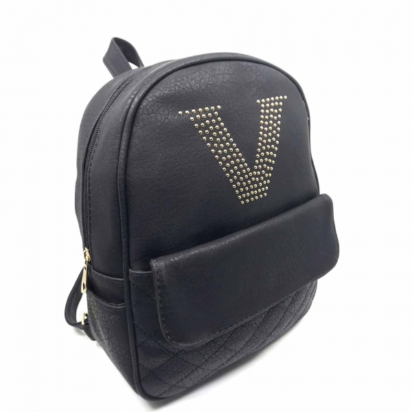 Rucsac dama Borealy, Victory Style, din piele ecologica [2]