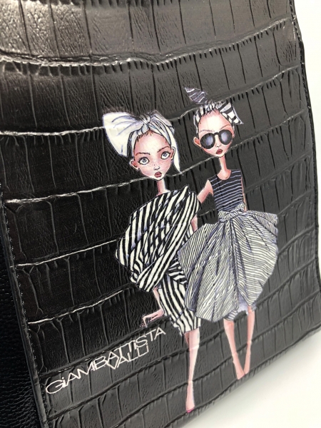 Rucsac Piele Coco Couture Mademoiselle Noir [3]