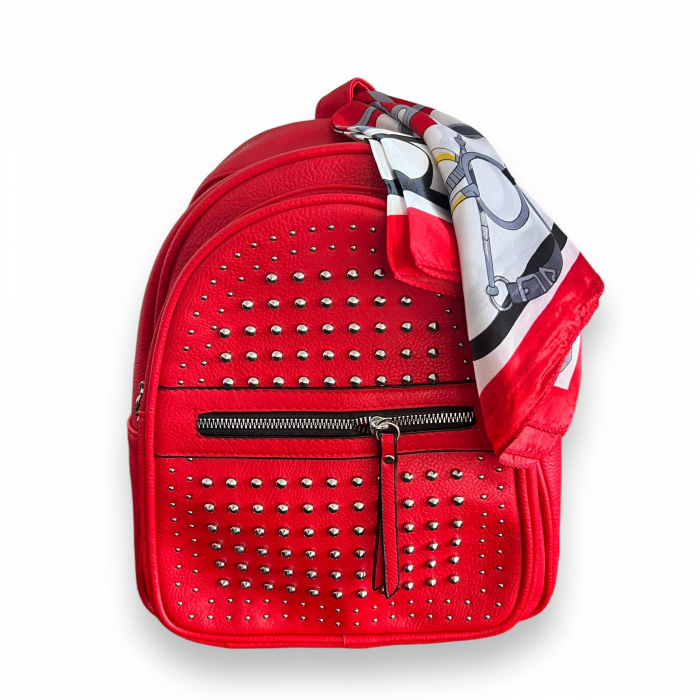 Rucsac Red Style & Esarfa Matase [3]