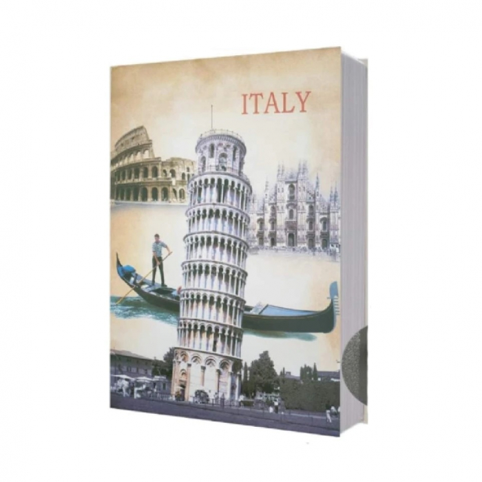 Seif in forma de Carte - Orase Europene - Big size: 24 x 15,5 x 5,5 cm [5]