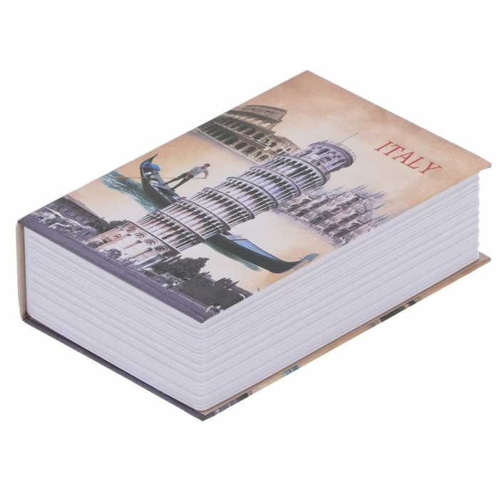 Seif in forma de Carte - Orase Europene - Big size: 24 x 15,5 x 5,5 cm [6]