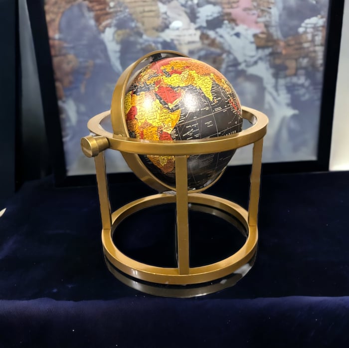 Black Gold Glob Pamantesc Decorativ [4]