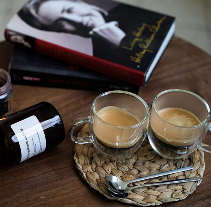 Set 2 Cani Cappuccino din sticla dubla 180 ml Kitchen [3]
