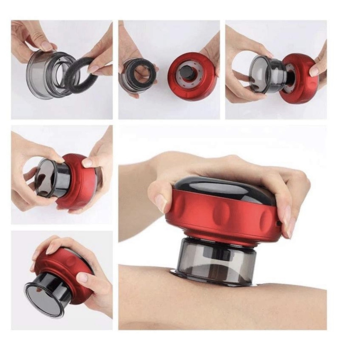 Aparat Smart Masaj Vacuum Anti-Celulită cu Încălzire – Masaj Profesional Acasă [3]