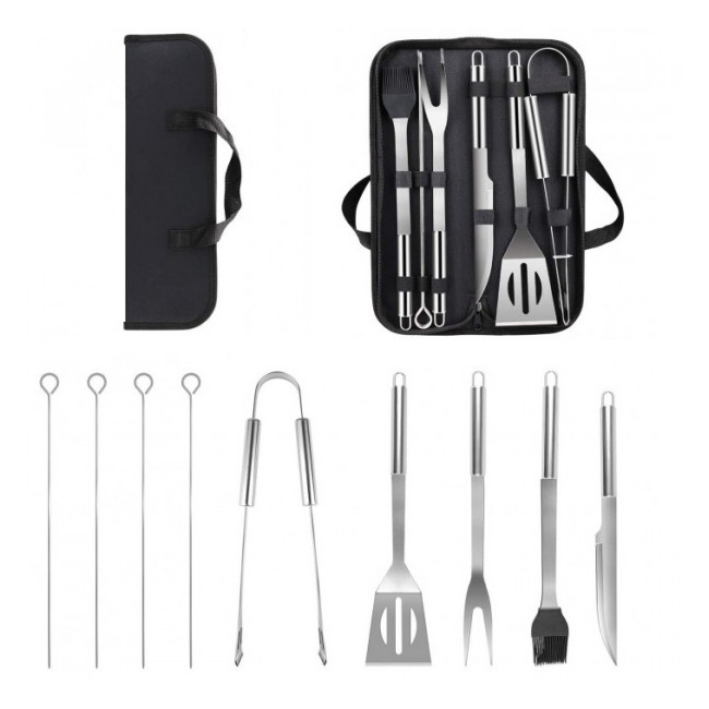 Set 9 ustensile pentru grătar cu husa Barbeque [2]