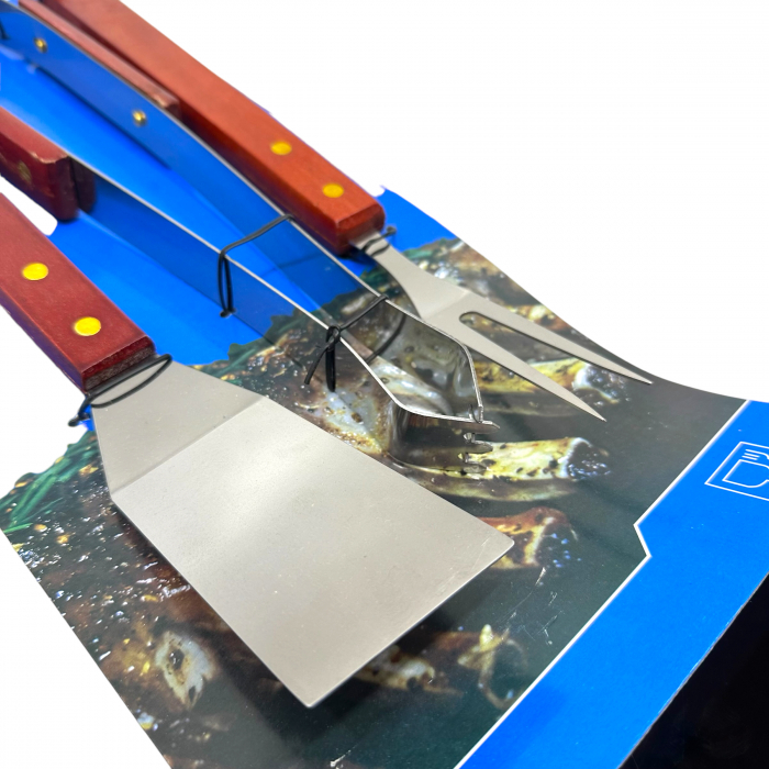 Set 3 ustensile pentru grătar [2]