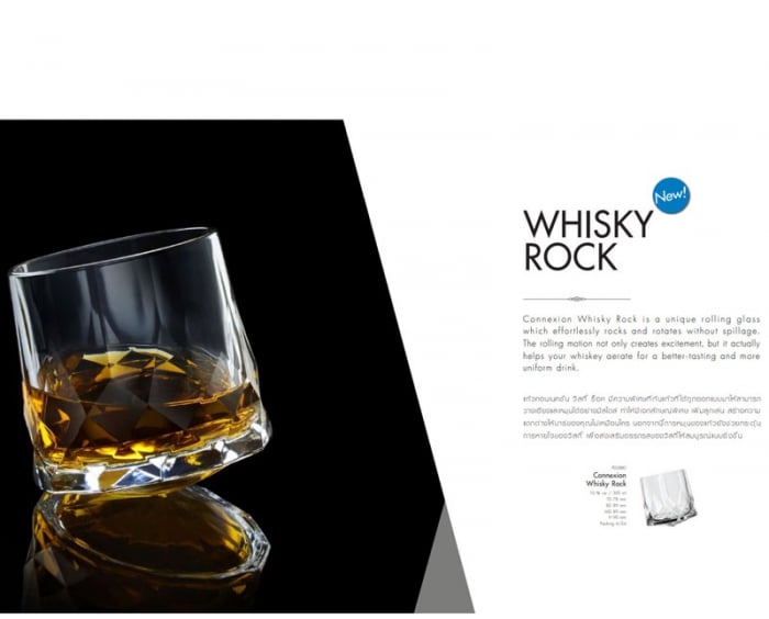 Set 6 pahare Rotating Whisky Rock Ocean Kitchen [6]