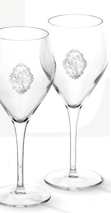 Set 6 Pahare Vin Arabesque Silver Plated by Chinelli - made in Italy [2]