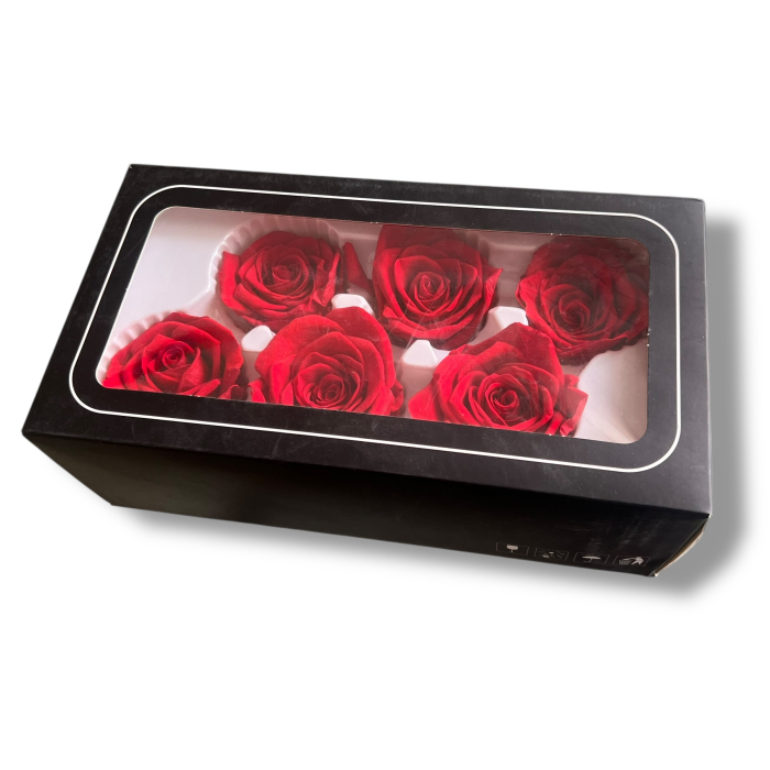 Set 6 Trandafiri Criogenați Roșii – Cadou Valentine’s Day | Borealy [4]