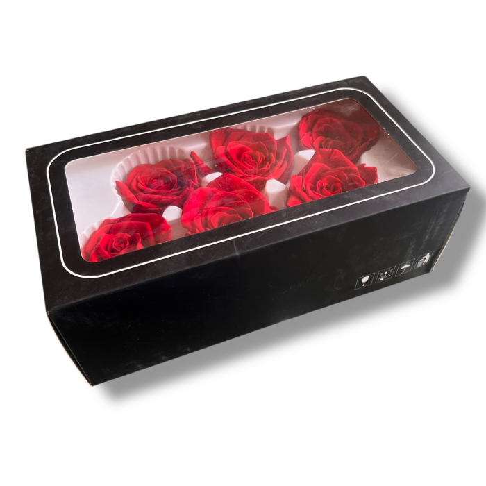 Set 6 Trandafiri Criogenați Roșii – Cadou Valentine’s Day | Borealy [3]