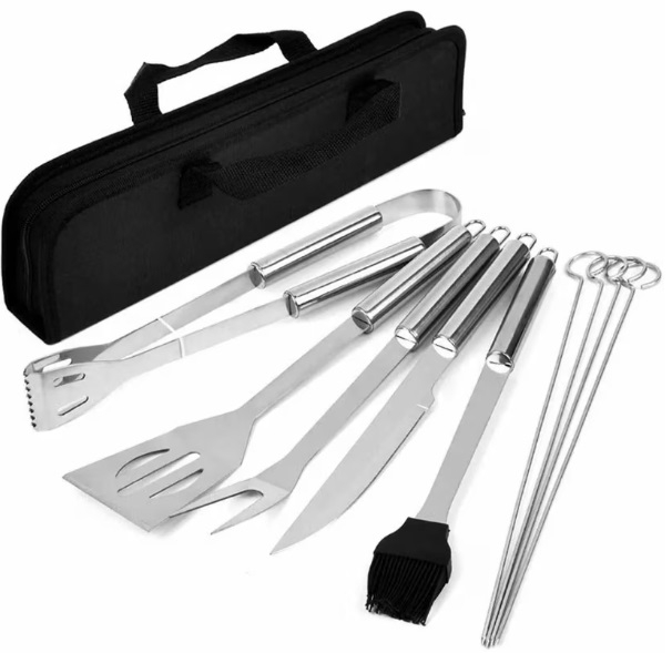 Set 9 ustensile pentru grătar cu husa Barbeque [6]