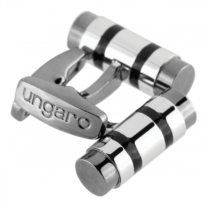 Cadou Uomo Ungaro Pix Roller Chrome & Butoni Ungaro Black [3]