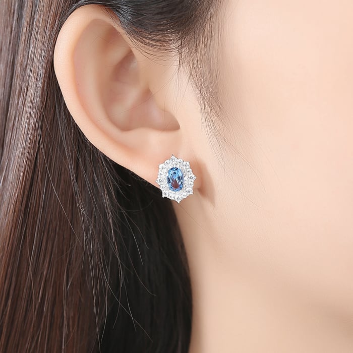 Set Cercei Colier Royal Topaz Blue [2]