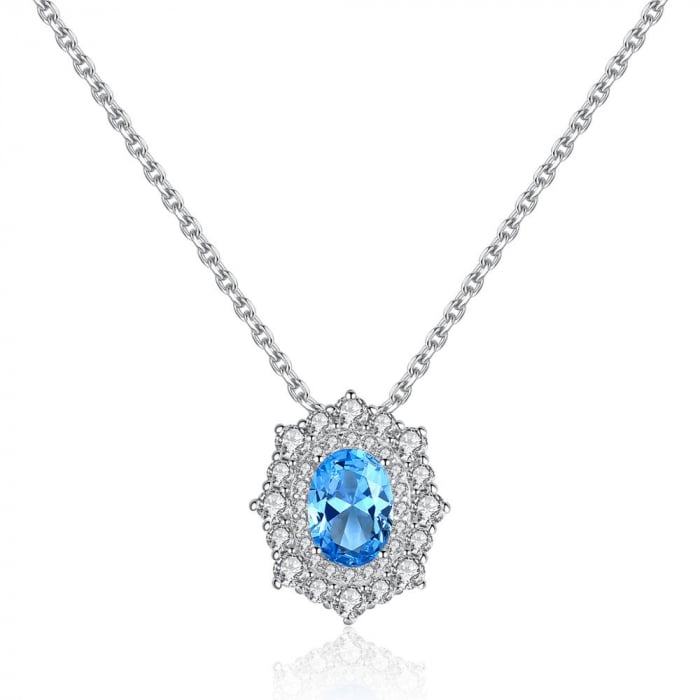 Set Cercei Colier Royal Topaz Blue [5]