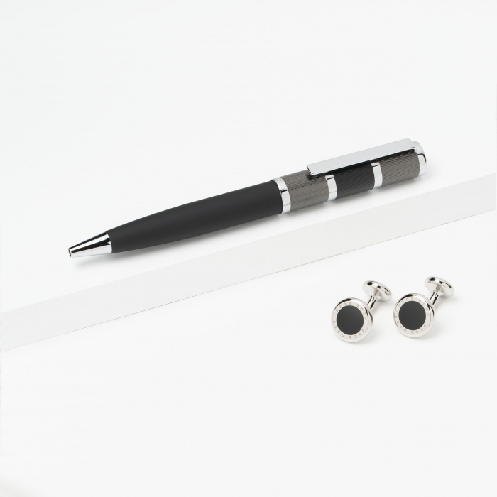 Set Butoni si Roller Hugo Boss Black & Batista Barbati Matase Borealy [2]