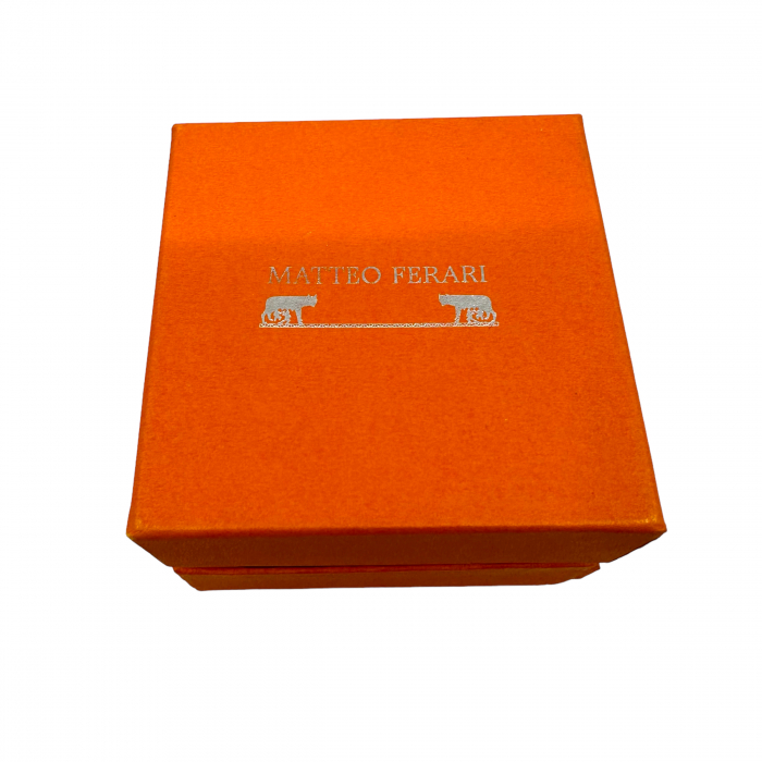 Set Ceas Silver Star Matteo Ferari & Bratara Crystal Chain [6]