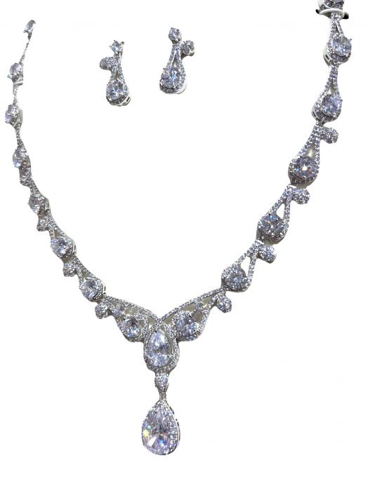 Set Cercei şi Colier Luxury Wedding [4]