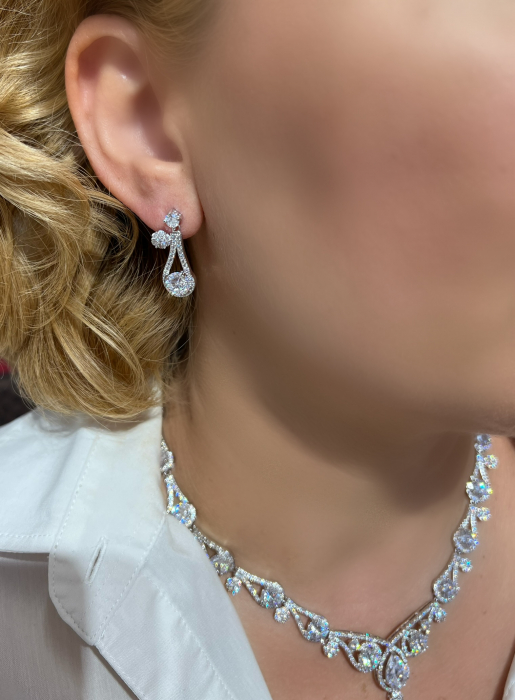 Set Cercei şi Colier Luxury Wedding [5]