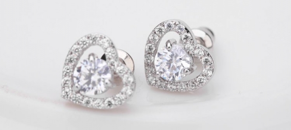 Set Cercei si Colier Romantic Hearts Borealy [6]