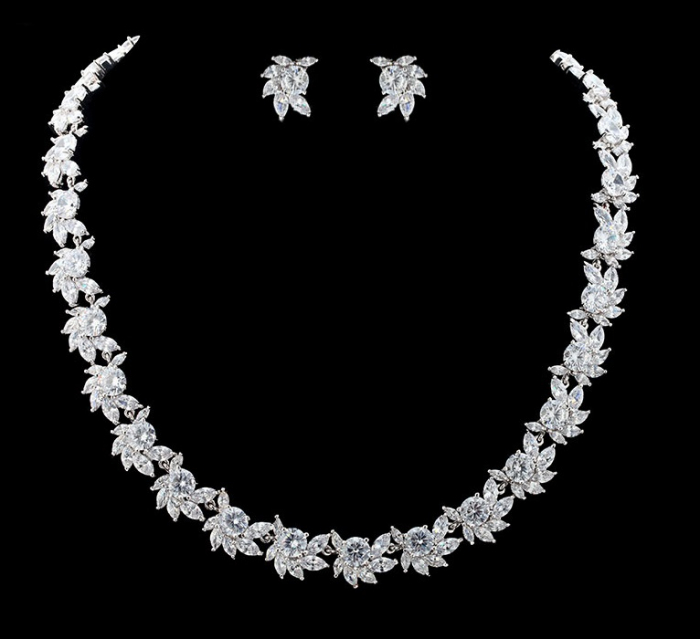 Set Cercei şi Colier Luxury Bridal [2]