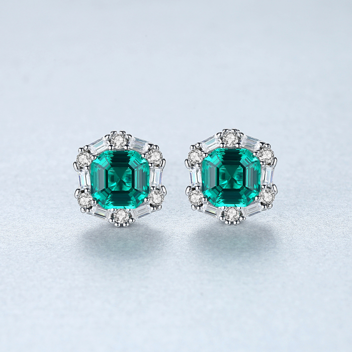 Set Colier şi Cercei Regina Emerald [6]