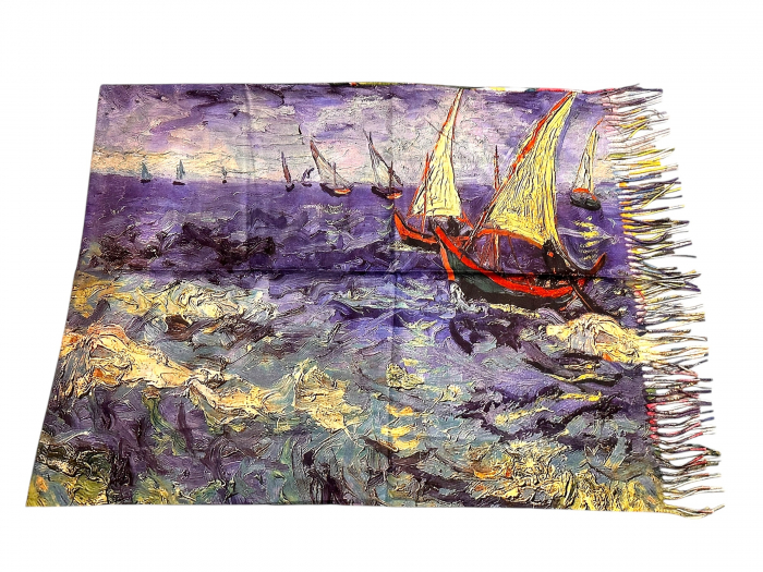 The Lady in Gold Esarfa Matase  - Gustav Klimt [4]