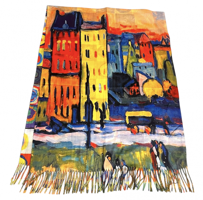 The Lady in Gold Esarfa Matase  - Gustav Klimt [4]